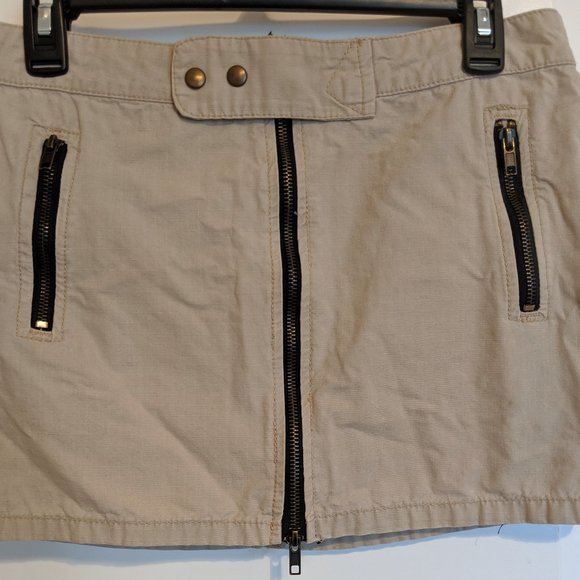 3/$20 / Moon Star Heart / Kahki Mini Skirt - Picture 2 of 8